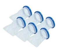 vhbw 6x Filtres remplacement pour Pool Blaster JPV200, P30X022SS, PBW022SS pour aspirateur, nettoyeur piscine - Filtre large maille, 11 x 11 x 2,3 cm