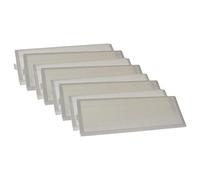 vhbw 8x Filtre à air compatible avec Zehnder ComfoAir Q450 TR Enthalpie, Q600 appareil de ventilation - G4, 50 x 16 x 4 cm blanc