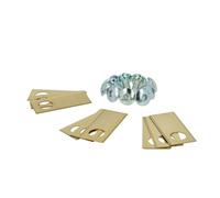 vhbw 9x lame en titane compatible avec Honda Miimo 310, 520, 3000, HRM 310, HRM 520, HRM 3000 pour tondeuse à gazon - (0.75mm) G