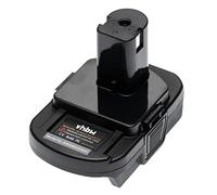 vhbw Adaptateur de Batterie Compatible avec Black & Decker Batteries Li-ION 20 V et Compatible avec Ryobi appareils avec 18 V Batteries