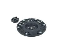 vhbw Assiette de lame tondeuses à gazon compatible avec Kress Mission KR136, KR133 - noir