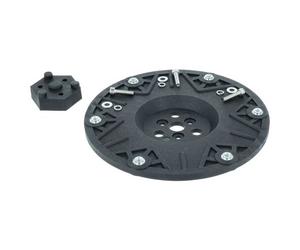 vhbw Assiette de lame tondeuses à gazon compatible avec Worx Landroid S&M M500, M1200i, M1000i, M1000, S300, M900, M800i, M800, M700, M500B - noir