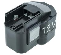 vhbw Batterie compatible avec AEG WBE2E 12 | SB2E 12, BS2E 12T, BEST 12X, BEST 12BBPB, BDSE 12T outil électrique (1500 mAh, NiMH, 12 V)