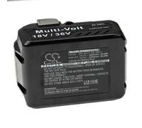 vhbw Batterie compatible avec HiKOKI CB18DBL(H4Z), CB18DBL(SP1Z), CD3605DA outil électrique (5000 / 2500 mAh, Li-ion, 18 / 36 V)
