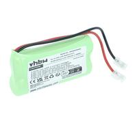 vhbw Batterie pour Divers appareils (700mAh, 2,4V, NiMH) 2X cellules Type AAA, HR03, Micro