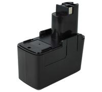vhbw Batterie remplacement pour Bosch 2 607 335 254, 2 607 335 241, BAT001, 2 610 910 400, 2 607 335 469 pour outil électrique (2000 mAh, NiMH, 9,6 V)