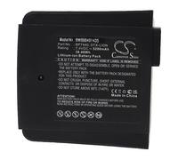 vhbw Batterie remplacement pour Fluke BP7440, DTX-LION pour outil de mesure (5200mAh, 7,4V, Li-ion)
