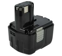 vhbw Batterie remplacement pour Hitachi EBL1430 | BCL1430, BCL1415 pour outil électrique (5000 mAh, Li-ion, 14,4 V)