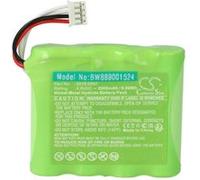 vhbw Batterie remplacement pour Testo 0515 0097 pour détecteur de gaz, testeur monogaz (2000mAh, 4,8V, NiMH) G