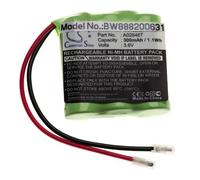 vhbw Batterie Universel (300mAh, 3.6V, NiMH) 3x Cellules Type 2/3 AAA, 2/3 Micro