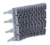 vhbw Brosse remplacement pour Zodiac R0764900, R0774900 pour robot aspirateur de piscine - en caoutchouc, 24,7 x 18 x 2,8 cm