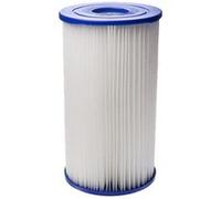 vhbw Cartouche filtrante compatible avec Bestway Flowclear 9463 l/h piscine pompe de filtration - Filtre à eau blanc Blanc G