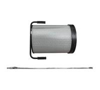 vhbw Cartouche filtrante poussières fines compatible avec Holzmann unité d'aspiration ABS1500FF aspirateur à copeaux - Avec brosse de nettoyage