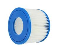 vhbw Cartouche filtrante type VI compatible avec HWC PH050011, PH050018, E32, PH050012, PH050017 spa, bain à remous - Filtre de rechange bleu / blanc