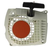 vhbw Corde et lanceur compatible avec Stihl MS 231, MS 251, MS 231C, MS 251C Tronçonneuse - Starter, 15,6 x 15,4 x 3,7 cm, noir/blanc/rouge