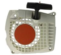 vhbw Corde et lanceur remplacement pour Stihl 1143 080 2133 pour Tronçonneuse - Starter, 15,6 x 15,4 x 3,7 cm, noir / blanc / rouge