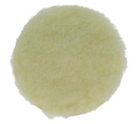 vhbw Eponge de polissage compatible avec Mirka Deros 650CV ponceuses excentriques et à vibration - 12,5 cm diam. de travail, beige G
