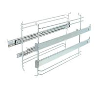 vhbw Glissières télescopiques pour divers fours, 23,5 x 27,5 x 3,5cm