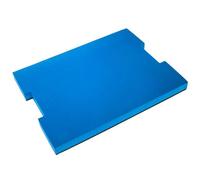 vhbw Insert en mousse compatible avec Bosch Sortimo L-Boxx 4.0 LB4 caisse à outils - mousse rigide, noir-bleu, 30mm