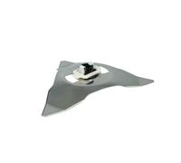 vhbw Lame compatible avec Wolf Garten Loopo M1000 | Loopo M1500, Loopo M2000 tondeuse - Lame de rechange, argenté, acier inoxydable