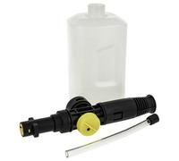 vhbw Lance à mousse compatible avec Kärcher K3, K2, K5, K4, K7, K6 nettoyeur haute pression - Incl. Réservoir, tuyau d'aspiration