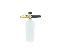 vhbw Lance à mousse compatible avec Nilfisk - Alto Poseidon 6 FA, 5 PA-FA, 7 FA, 6P nettoyeur haute pression - Incl. Réservoir, tuyau d'aspiration - acier inoxydable