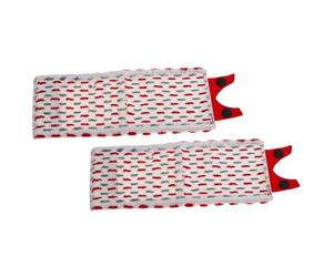 vhbw Lot de 2 lingettes compatible avec Vileda 1-2 Spray laveur de sol