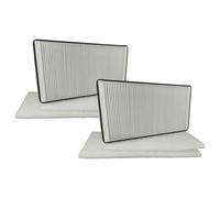 vhbw Lot de filtres compatible avec Helios KWL EC 450 ECO, 450 PRO, 450 W, 500 ECO, 500 PRO, 500 W appareil de ventilation - Filtre à air (6 pcs)