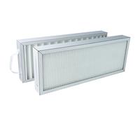 vhbw Lot de filtres compatible avec Pluggit Avent P310 appareil de ventilation - Filtre à air G4 / F7 (2 pcs), Blanc