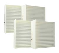 vhbw Lot de filtres compatible avec Zehnder Climos 200 | appareil de ventilation - Filtre à air M5 / F7 (4 pcs), Blanc