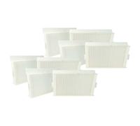 vhbw Lot de filtres compatible avec Zehnder ComfoAir 180 Enthalpie, 180 appareil de ventilation - Filtre à air G4 / F7 (8 pcs), Blanc