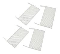 vhbw Lot de filtres compatible avec Zehnder ComfoAir 70 appareil de ventilation - Filtre à air G4 / F7 (4 pcs), 19 x 10 x 3 cm, blanc