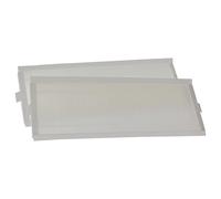 vhbw Lot de filtres compatible avec Zehnder ComfoAir E300 | E350, Pro 300, E400 appareil de ventilation - Filtre à air G4 / F7 (2 pcs), Blanc