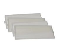 vhbw Lot de filtres Compatible avec Zehnder ComfoAir Q600 St Enthalpie Appareil de Ventilation - Filtre à air G4 / F7 (4 pcs), Blanc