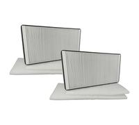 vhbw Lot de filtres Remplacement pour Helios 00039, 00042 pour Appareil de Ventilation - Filtre à air (6 pcs)