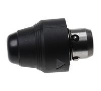 vhbw Mandrin SDS Plus compatible avec Bosch GBH 2600, GBH 3000, GBH 2-32 DFR pour perceuse sans fil - Diamètre intérieur 1,9 cm, noir