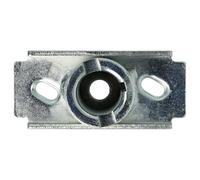 vhbw Moyeu de lame tondeuses à gazon compatible avec Brast BRB-RM 20174 POWER, BRB-RM 18196 ESTART PREMIUM - 10 x 5 x 4,5 cm argenté