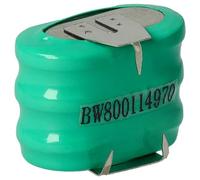 vhbw NiMH Pile Bouton (150mAh, 3,6V, NiMH)
