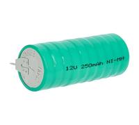 vhbw NiMH Pile Bouton (250mAh, 12V, NiMH)
