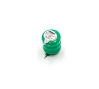 vhbw NiMH pile bouton de remplacement pour type 3/V80H 2 épingles 80mAh 3,6V convient pour les batteries de modélisme etc.