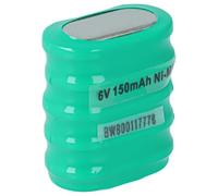 vhbw NiMH pile bouton de remplacement pour type 5/V150H | 150mAh 6V convient pour les batteries de modélisme etc.