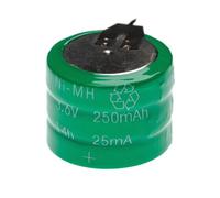 vhbw NiMH pile bouton de remplacement pour type V250H 250mAh 3,6V convient pour les batteries de modélisme etc.