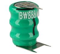 vhbw NiMH pile bouton de remplacement pour type V40H 3 épingles 40mAh | 3,6V convient pour les batteries de modélisme etc.