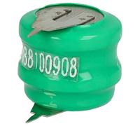 vhbw NiMH pile bouton de remplacement pour type V80H 2 épingles 80mAh | 2,4V convient pour les batteries de modélisme etc.