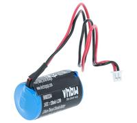 vhbw Pile Compatible avec Testo 175 T3, 175 S2, 175 S1, 175 H2, 175 H1 enregistreur de température (1200mAh, 3,6V, Li-SOCl2)