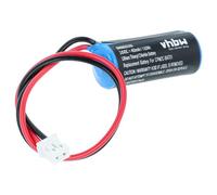 vhbw Pile remplacement pour Omron CPM2C-BAT01 | pour système de contrôle (450mAh, 3,6V, Li-SOCl2)