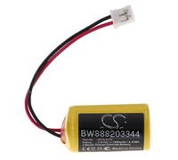 vhbw Pile remplacement pour Testo 0515 0175 pour enregistreur de température (1200mAh, 3,6V, Li-SOCl2)