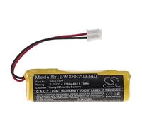 vhbw Pile remplacement pour Testo 0515 0177 pour enregistreur de température (2700mAh, 3,6V, Li-SOCl2)