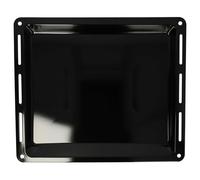 vhbw Plaque de four compatible avec Ikea 002.181.79 OVN 908 S IK Four | 44,5 x 37,5 x 3,5 cm, anti-adhésif, émaillée, noir