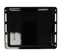 vhbw Plaque de four compatible avec Siemens HM678G4S1/05, HM876G2B6/26, HN678G4S6/01 Four - 45,5 x 36,1 x 2 cm, anti-adhésif, émaillée noir
